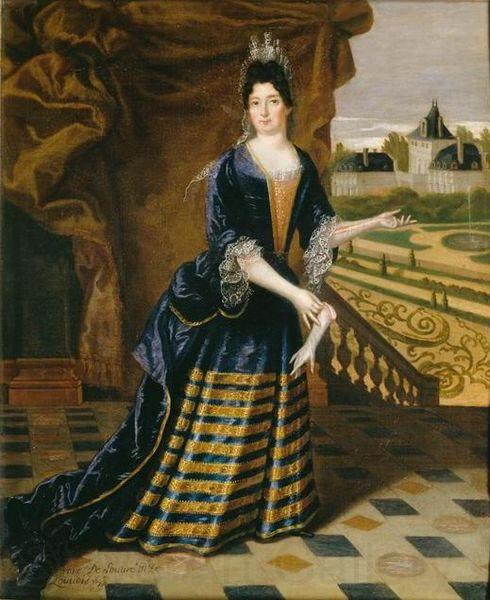 Simon Dequoy Portrait of Anne de Souvre Spain oil painting art